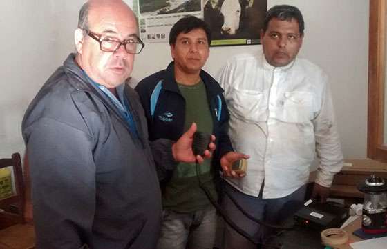 Dotaron de equipos de comunicación a cuatro dependencias de Salud Pública en el Departamento Orán