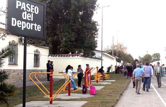 Fue habilitado el Paseo del Deporte