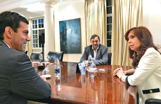 Urtubey analizó el proceso electoral de Salta con la Presidenta de la Nación