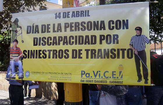 Campaña preventiva en el “Día de la Víctima por Accidente de Tránsito”