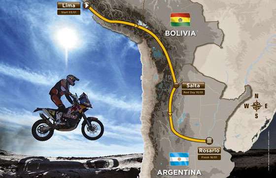 El Rally Dakar 2016 se vivirá en Salta y tendrá día de descanso