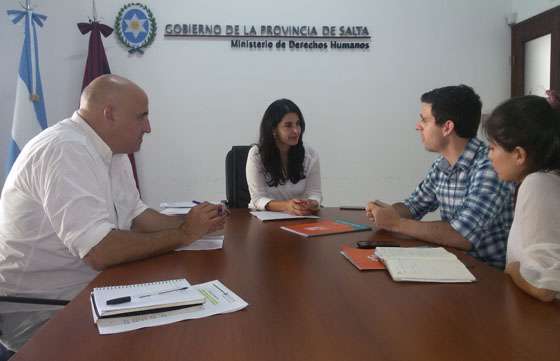 Jóvenes de OAJNU informaron a la ministra Cansino los proyectos que desarrollarán durante el año