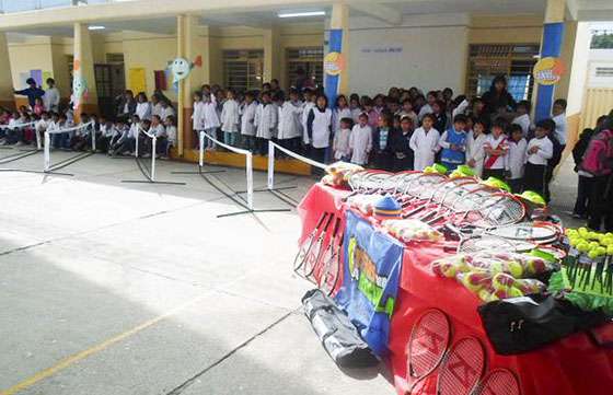 Se implementa en Salta el programa “El tenis va a la escuela”
