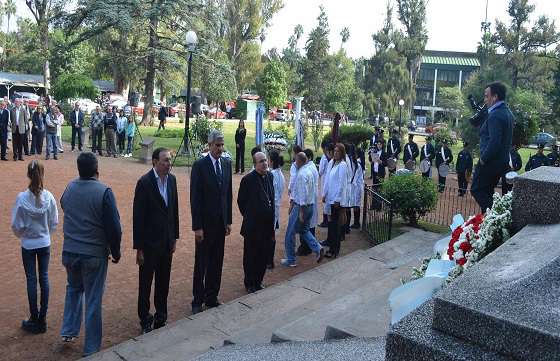 En el aniversario del Estado de Israel, Zottos abogó por la paz en Medio Oriente