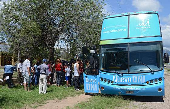 El operativo “DNI en tu barrio” atenderá hasta este jueves a vecinos de Solidaridad