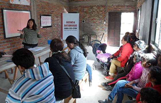 El barrio Juan Manuel de Rosas se suma a las acciones de prevención de las adicciones