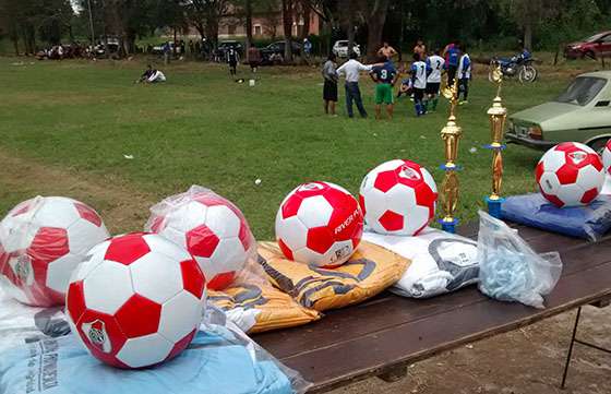 La Secretaría de Seguridad organizó la primera edición del torneo de integración de fútbol en Chicoana