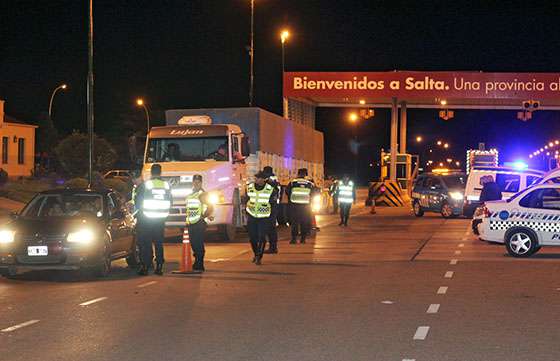 Intensificaron los controles vehiculares durante el fin de semana