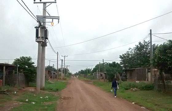 Más de 500 familias contarán con red eléctrica en la segunda etapa del loteo Francini de Pichanal
