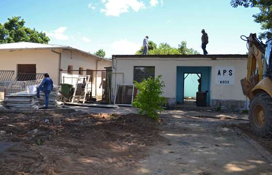 Finalizan los trabajos de demolición para el inicio de las obras en el Hospital de Aguaray