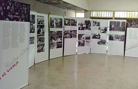 Nueva exposición de la muestra “Nosotras estábamos ahí”