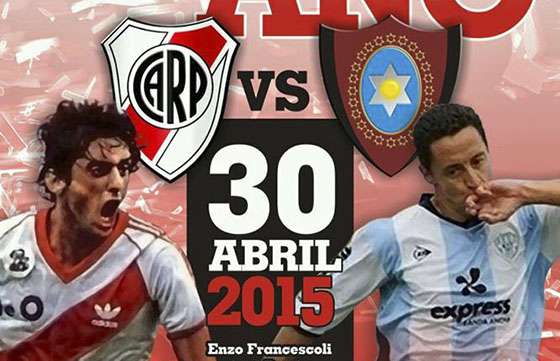 Las glorias de River Plate jugarán un partido amistoso en Salta