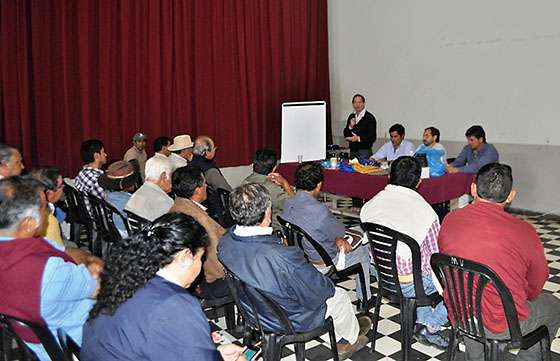 Se lanzó el Programa Ganadero para el departamento Guachipas