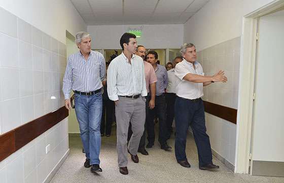 Supervisaron los trabajos del  nuevo edificio del Centro de Recuperación Nutricional de Tartagal