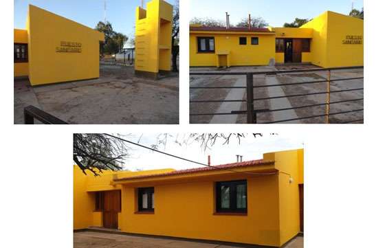 Finaliza la obra de refacción y ampliación del puesto sanitario de Capitán Pagés