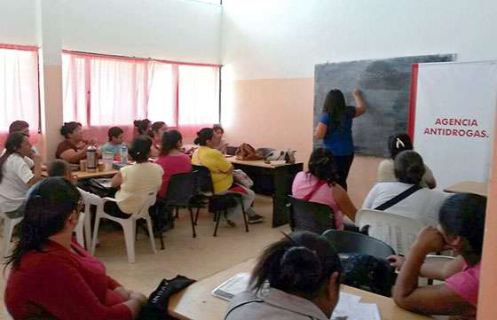 El Instituto Padre Martearena se suma a las tareas de prevención de la Agencia Antidrogas