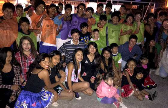 Los vecinos de Villa Mónica se suman a las actividades de prevención de la Agencia Antidrogas