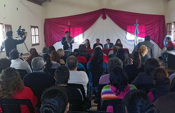 Derechos  Humanos inició la capacitación de cuidadores domiciliarios en El Tala