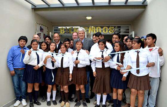 Inauguraron el nuevo edificio para el Colegio Secundario Nº 5165 de Misión Chaqueña