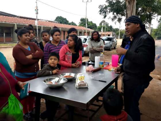Comunidades de Tartagal, recibieron capacitación especial en Gastronomía