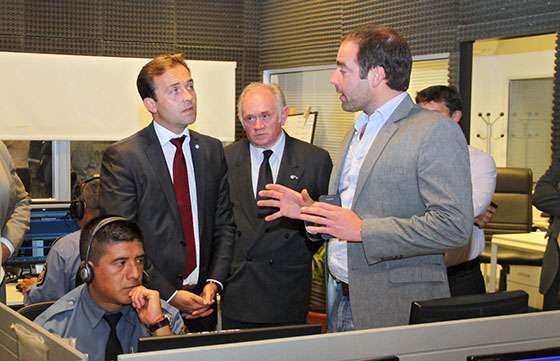 El nuevo Cónsul de Francia en Salta se interiorizó sobre temas vinculados a la seguridad