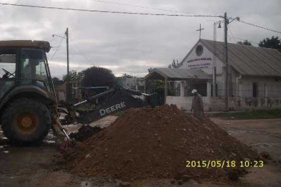 Inician los trabajos de la red de cloacas en barrio Ampliación OTC de Orán