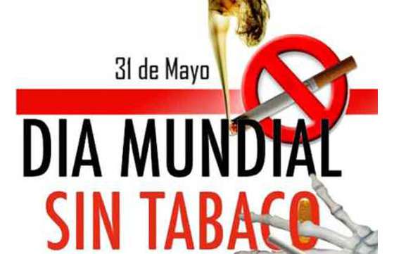 Por el Día Mundial sin Tabaco se realizarán actividades preventivas y de promoción