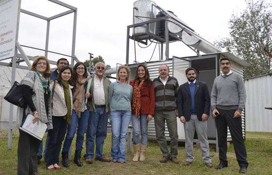 Se presentó el primer prototipo sustentable de servicios energéticos e información turística