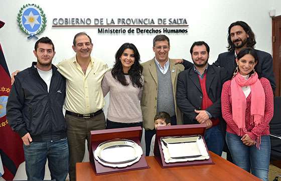 Derechos Humanos distinguió a médicos de la Sociedad de Oftalmología de Salta