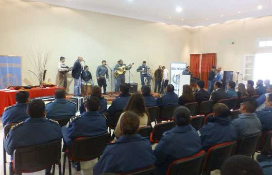 Se realizó la presentación de la embajada artística penitenciaria