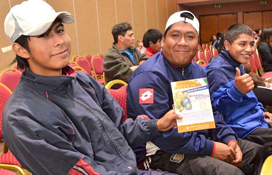 Jóvenes salteños se preparan para un concurso de proyectos comunitarios