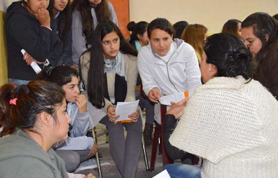 Presentaron el concurso Jóvenes en Acción a estudiantes de Metán y El Quebrachal