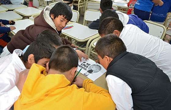 Se realizó un taller sobre valores y respeto en la escuela de barrio Solidaridad