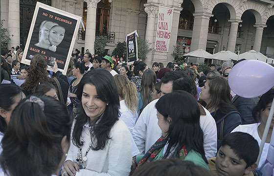 Salta adhirió y participó de la marcha contra la violencia de género