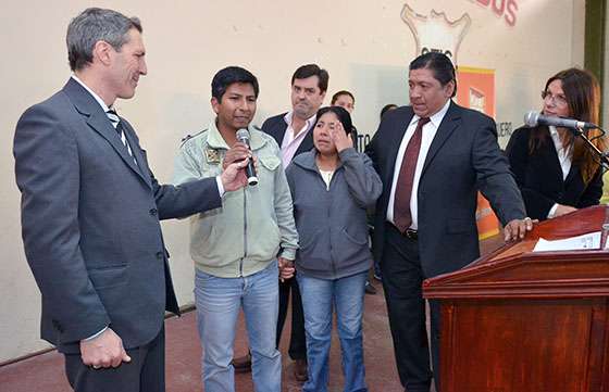 El IPV sorteó viviendas para noventa familias de Rosario de Lerma