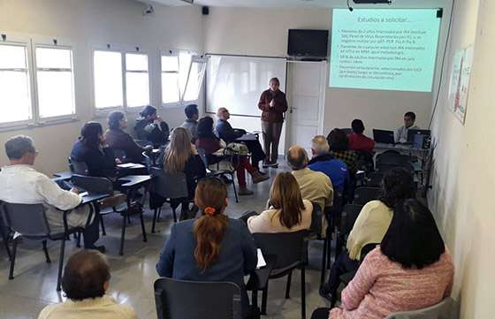 Clínicas y Sanatorios participan de una capacitación sobre la campaña de invierno
