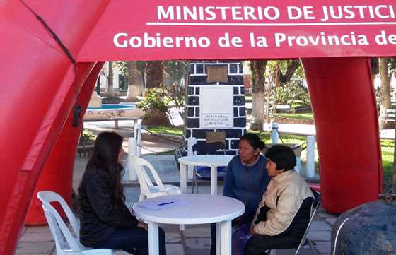 Se brindó asesoramiento jurídico gratuito a vecinos de Chicoana y General Pizarro