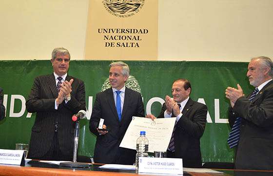 Con la visita del Vicepresidente de Bolivia a Salta, se renovó el compromiso de integración