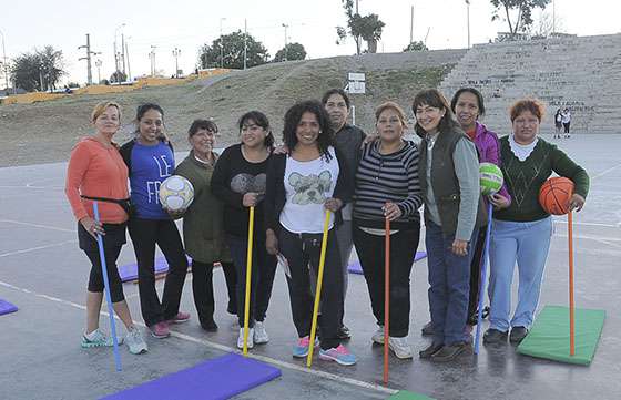 Arte y deporte para incentivar las relaciones vecinales
