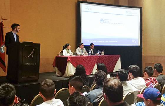 Más de 120 jóvenes participan en la capacitación de coordinadores de turismo estudiantil