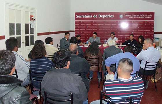 Se analizó con la Liga del Valle de Lerma la seguridad en el fútbol salteño