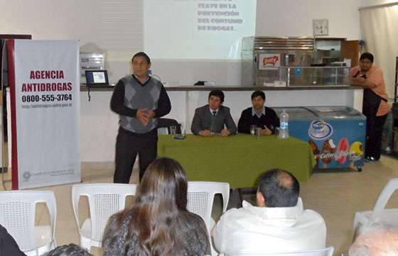 La Agencia Antidrogas capacitó a profesores de Universitario Rugby Club