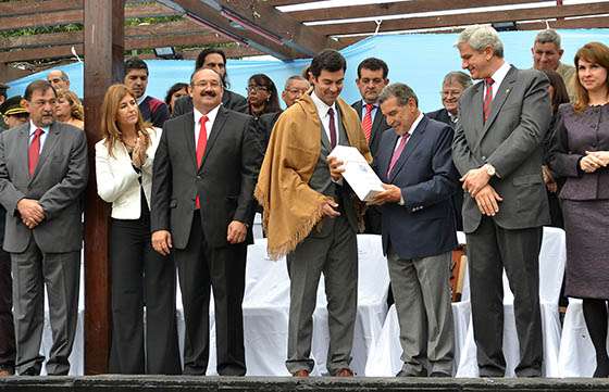 El gobernador de La Rioja compartió con Urtubey los festejos por el aniversario de Tartagal