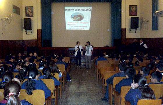 Estudiantes de Orán aprendieron sobre el funcionamiento del Sistema de Emergencias 9-1-1