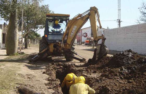 Aguas del Norte mejoró la obra de saneamiento en el barrio Fátima de Tartagal