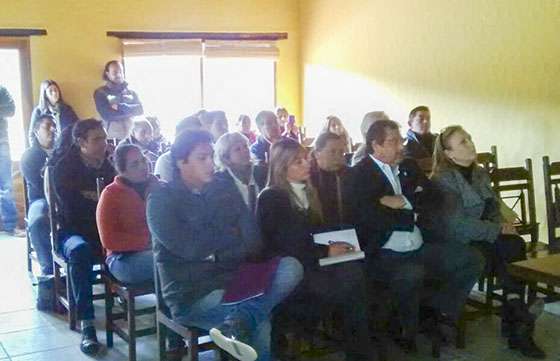 Presentaron el Plan de Desarrollo Urbano Ambiental a funcionarios de La Caldera