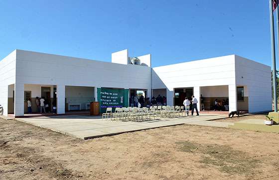 Se inauguró  la nueva escuela primaria N°4.856 en La Unión