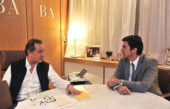 Urtubey y Scioli analizaron la evolución de las economías regionales