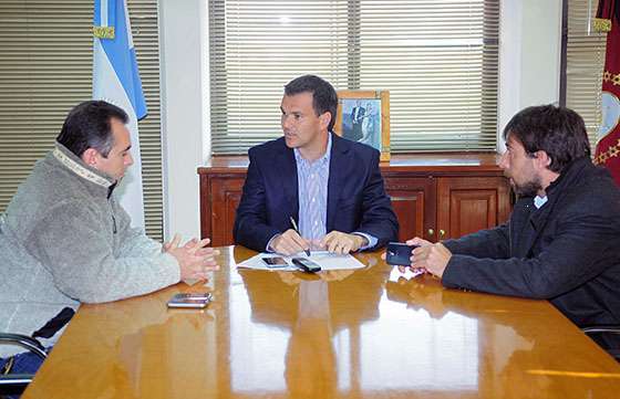 El ministro Rodríguez y el intendente electo de Apolinario Saravia  analizaron la transición en ese municipio