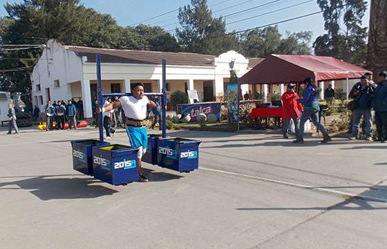 Zamboni ganó el Torneo de Fuerza en el Penal de Villa Las Rosas